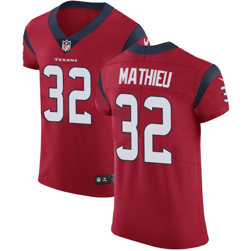 Nike Texans #32 Tyrann Mathieu Red Alternate Men's Stitched NFL Vapor Untouchable Elite Jersey - Click Image to Close